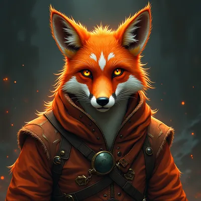 Amber-Eye Fox Man