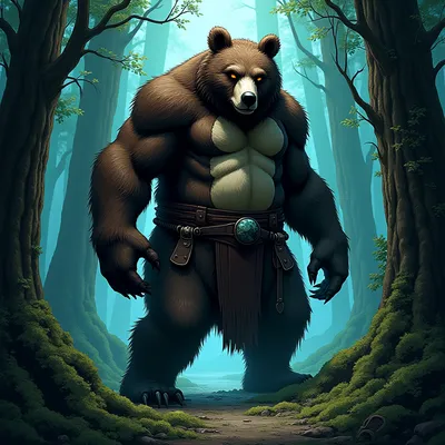 Deep-Sleep Bear Man