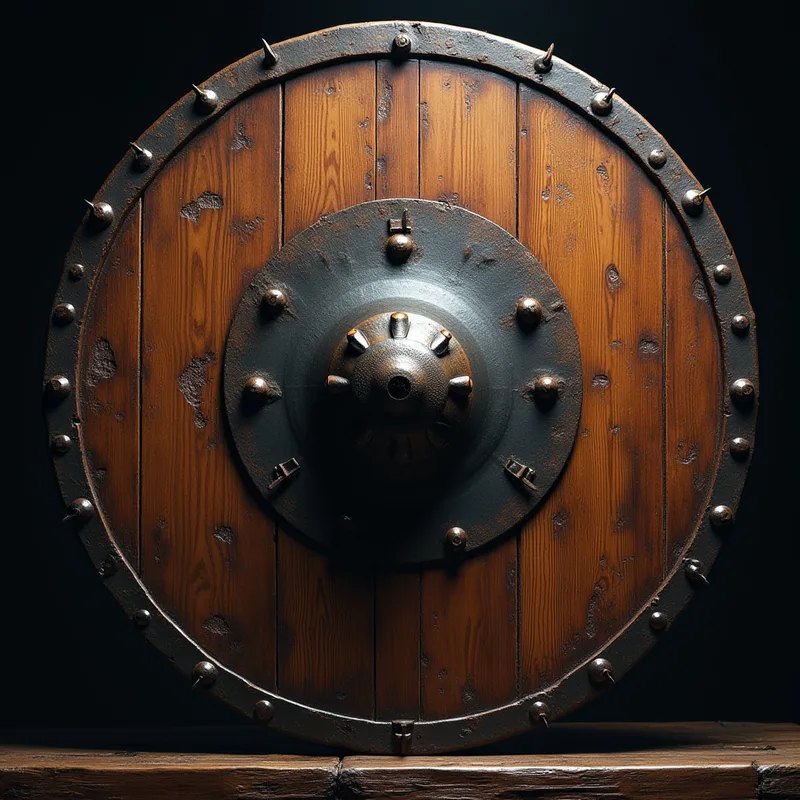 Iron-Boss Shield — action