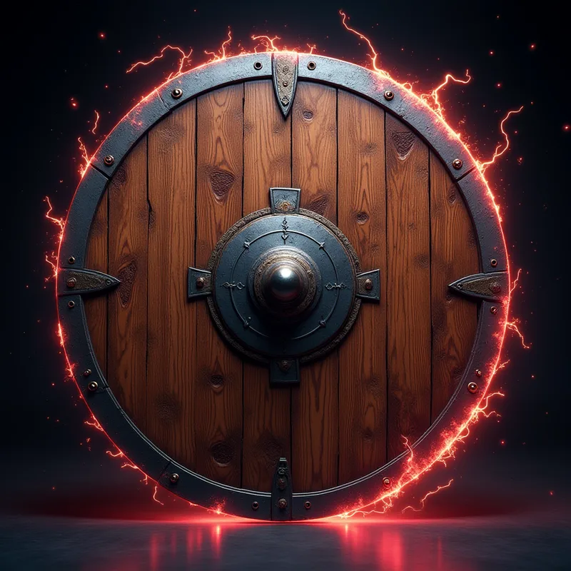 Round Shield — magic