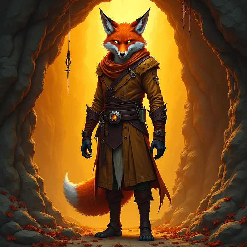 Secret-Keep Fox Man