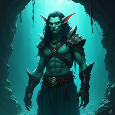 Surface-Turn Water Goblin