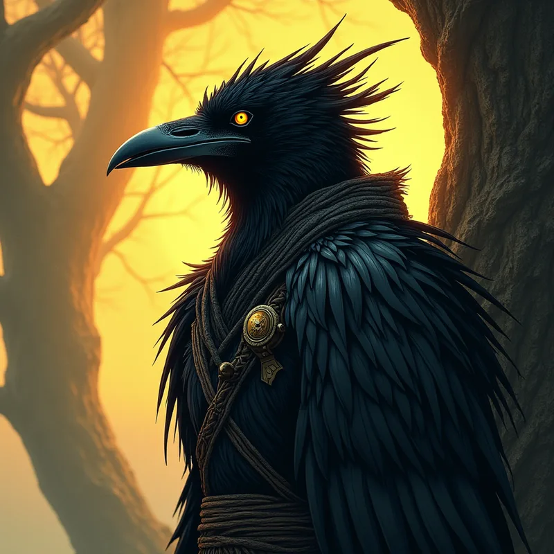 Watch-Eye Crow Man