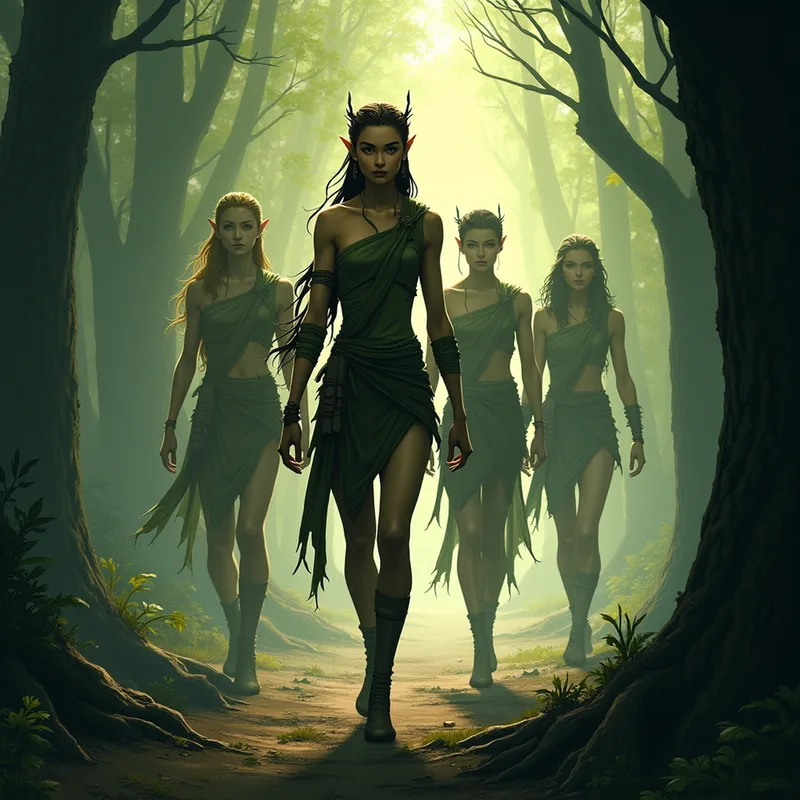 Wood Elf — action