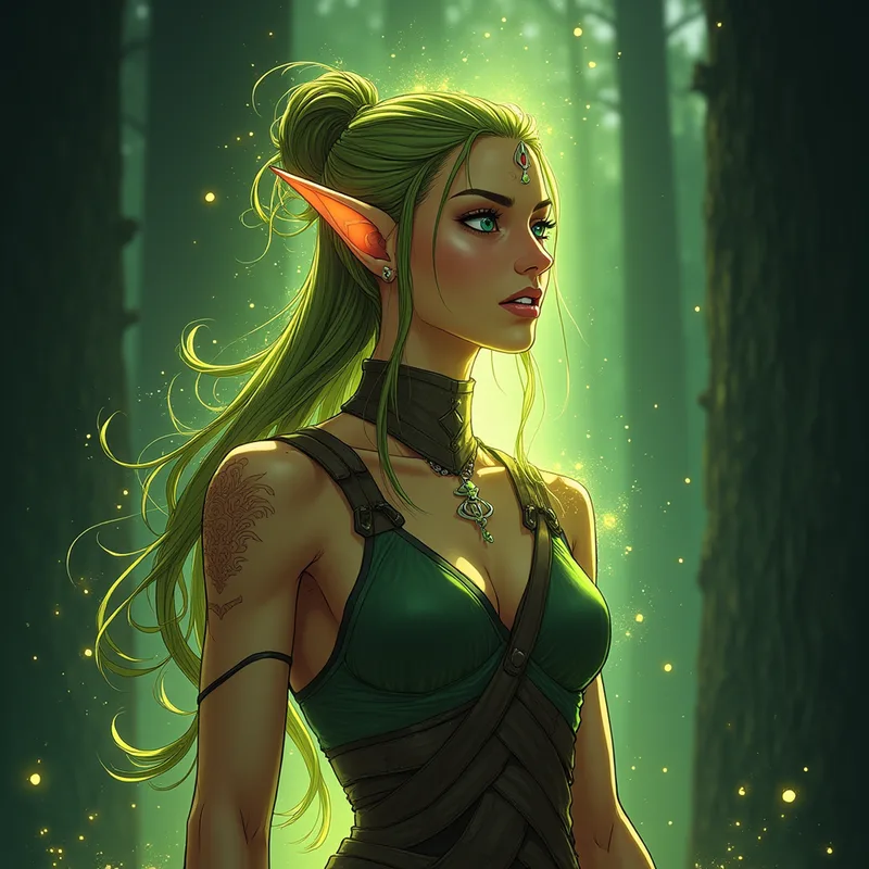 Wood Elf — magic